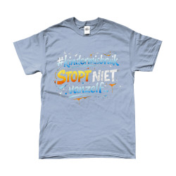 T-Shirt - Kindermisbruik Stopt Niet Vanzelf | Full Color bedrukte Kleding