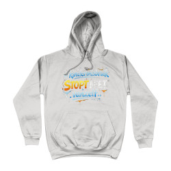 Hoodie - Kindermisbruik Stopt Niet Vanzelf | Full Color bedrukte Kleding