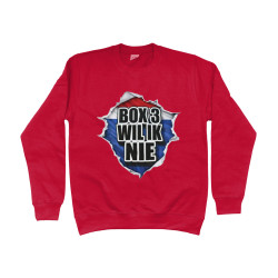 Sweater - Box3 Wil Ik Nie | Full Color bedrukte Kleding