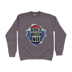Sweater - Box3 Wil Ik Nie | Full Color bedrukte Kleding