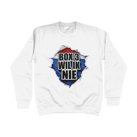 Box3 Wil Ik Nie | Full Color Printed Sweat Shirt