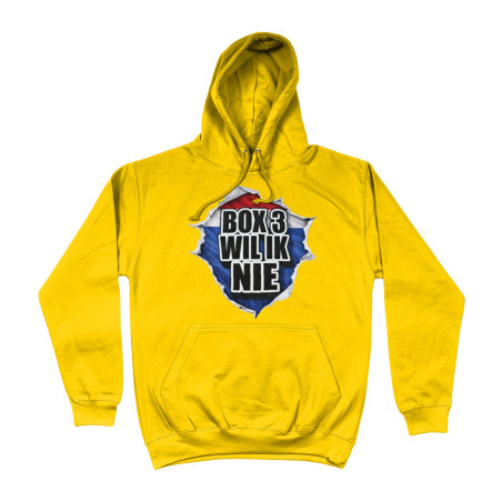 Hoodie - Box3 Wil Ik Nie | Full Color bedrukte Kleding