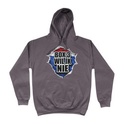 Hoodie - Box3 Wil Ik Nie | Full Color bedrukte Kleding