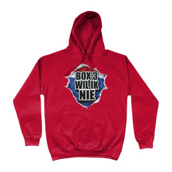 Hoodie - Box3 Wil Ik Nie | Full Color printed Hoodie
