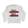Sweater - Geen Bommen Maar Bouwen | Full Color bedrukte Kleding