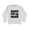 Sweat Shirt - Kindermisbruik Stopt Niet Vanzelf! (Child Abuse Doesn't Stop on Its Own)