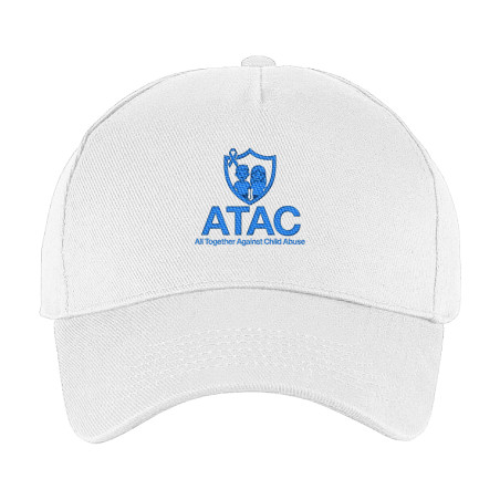 Cap - 5-Panel - Embroidered - All Together Against Child Abuse | Full Color printed Clothing
