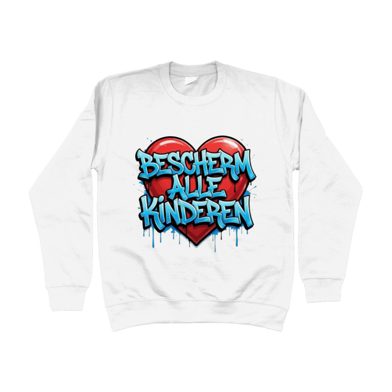 Sweater - Bescherm Alle Kinderen | Full Color bedrukte Kleding