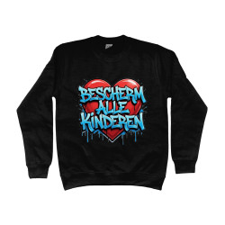 Sweater - Bescherm Alle Kinderen | Full Color bedrukte Kleding