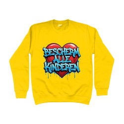 Sweater - Bescherm Alle Kinderen | Full Color bedrukte Kleding
