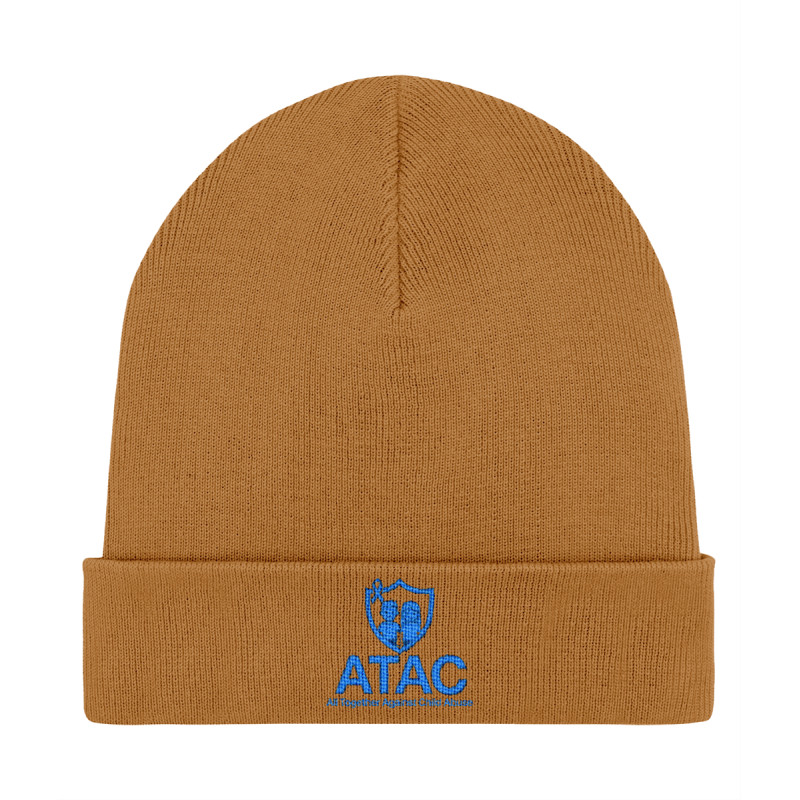 Rib Beanie - Geborduurd - All Together Against Child Abuse | Full Color bedrukte Kleding
