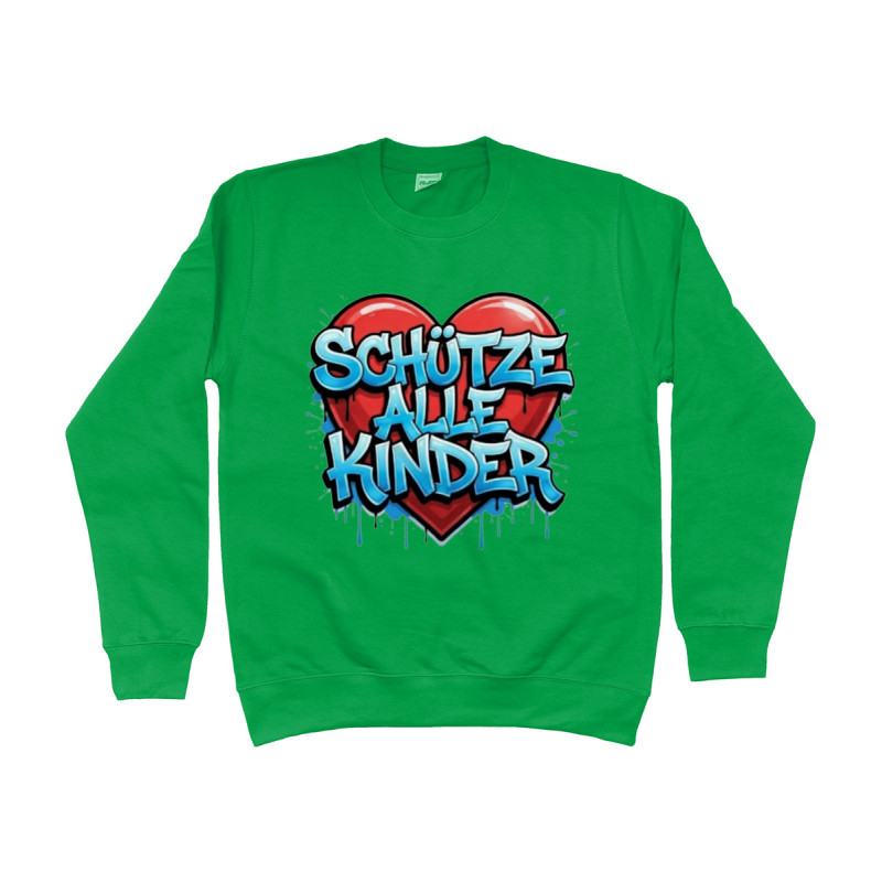 Sweater - Schütze alle Kinder | Full Color bedrukte Kleding