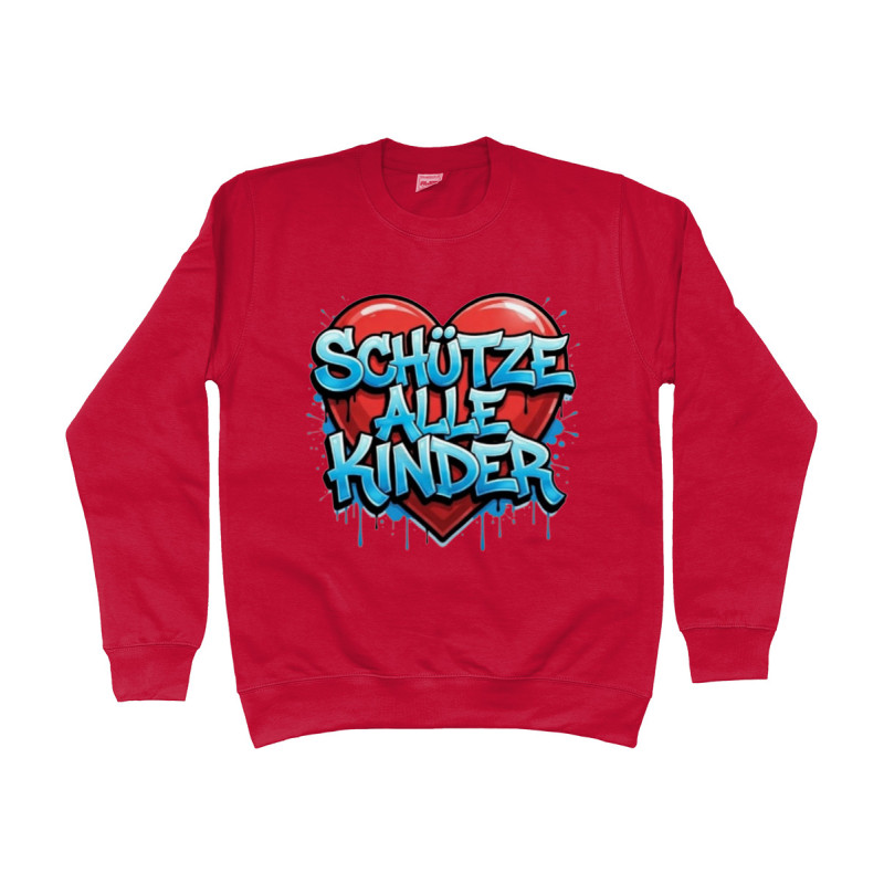 Sweater - Schütze alle Kinder | Full Color bedrukte Kleding