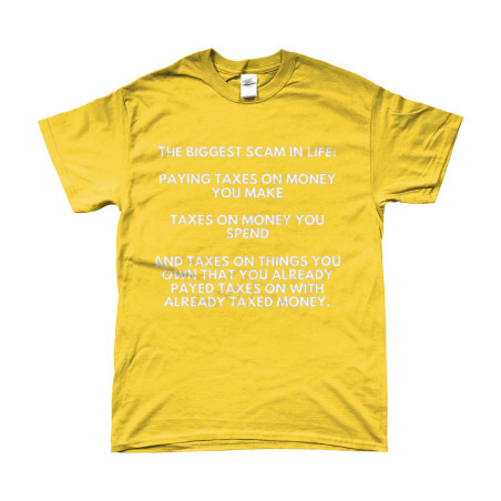 The Biggest Scam in Life | Bedrukte Kleding | Full Color