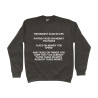 The Biggest Scam in Life | Full Color Printed Sweat Shirt