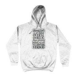 Hoodie - Vuurwerk Verbod | Full Color printed Clothing