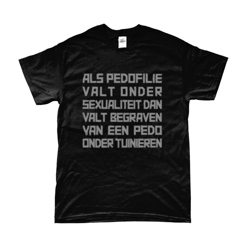 T-Shirt - Pedo Tuinieren | Full Color printed Clothing