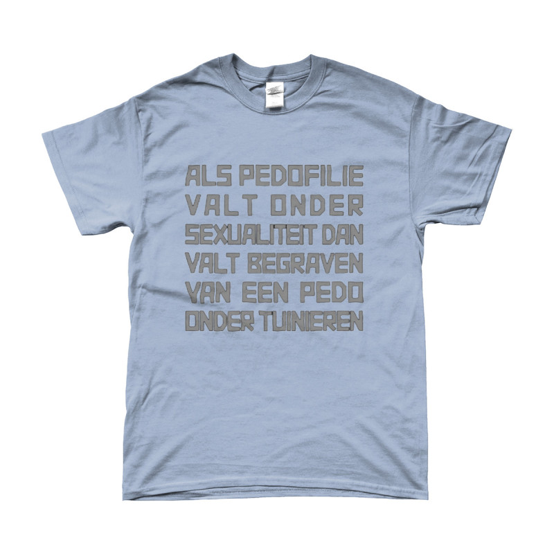 T-Shirt - Pedo Tuinieren | Full Color printed Clothing