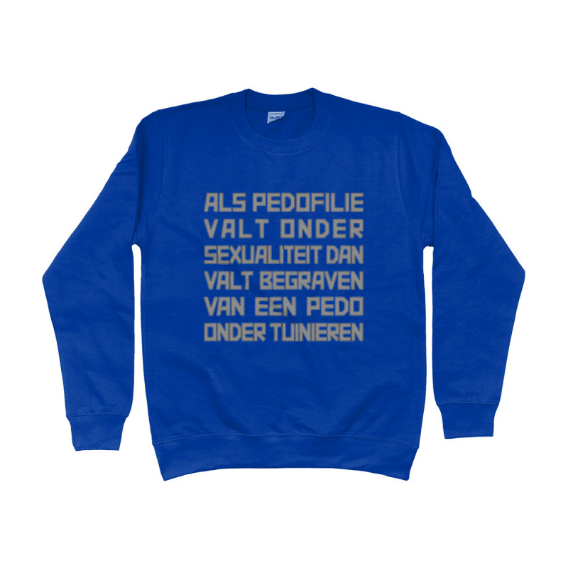Sweater - Pedo Tuinieren | Full Color bedrukte Kleding