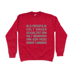 Sweat Shirt - Pedo Tuinieren Full Color printed Clothing