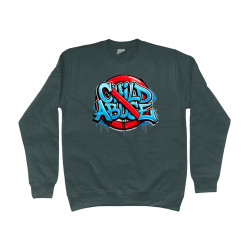 Sweat Shirt - Stop Child Abuse | Full Color printed Clothing