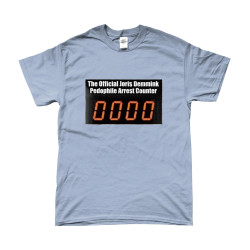 T-Shirt - Demmink Arrest Counter | Full Color printed Clothing