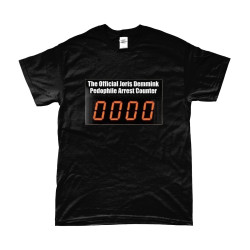 T-Shirt - Demmink Arrest Counter | Full Color bedrukte Kleding