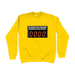 Sweater - Demmink Arrest Counter | Full Color bedrukte Kleding