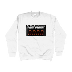 Sweat Shirt - Demmink Arrest Counter | Full Color printed Clothing