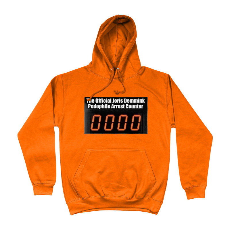 Hoodie - Demmink Arrest Counter | Full Color bedrukte Kleding