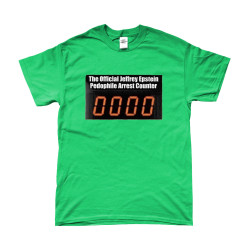T-Shirt - Epstein Arrest Counter | Full Color bedrukte Kleding