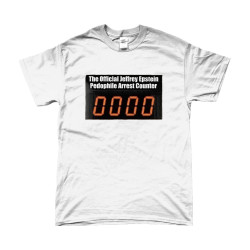 T-Shirt - Epstein Arrest Counter | Full Color bedrukte Kleding