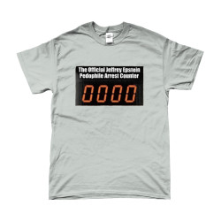 T-Shirt - Epstein Arrest Counter | Full Color bedrukte Kleding