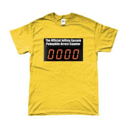 T-Shirt - Epstein Arrest Counter | Full Color bedrukte Kleding