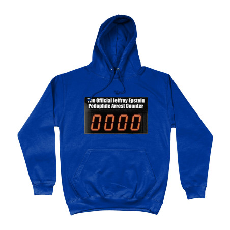 Hoodie - Epstein Arrest Counter | Full Color bedrukte Kleding