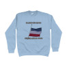 Sweat Shirt - Blauw Wit Rood Nederland in Nood | Full Color printed Clothing
