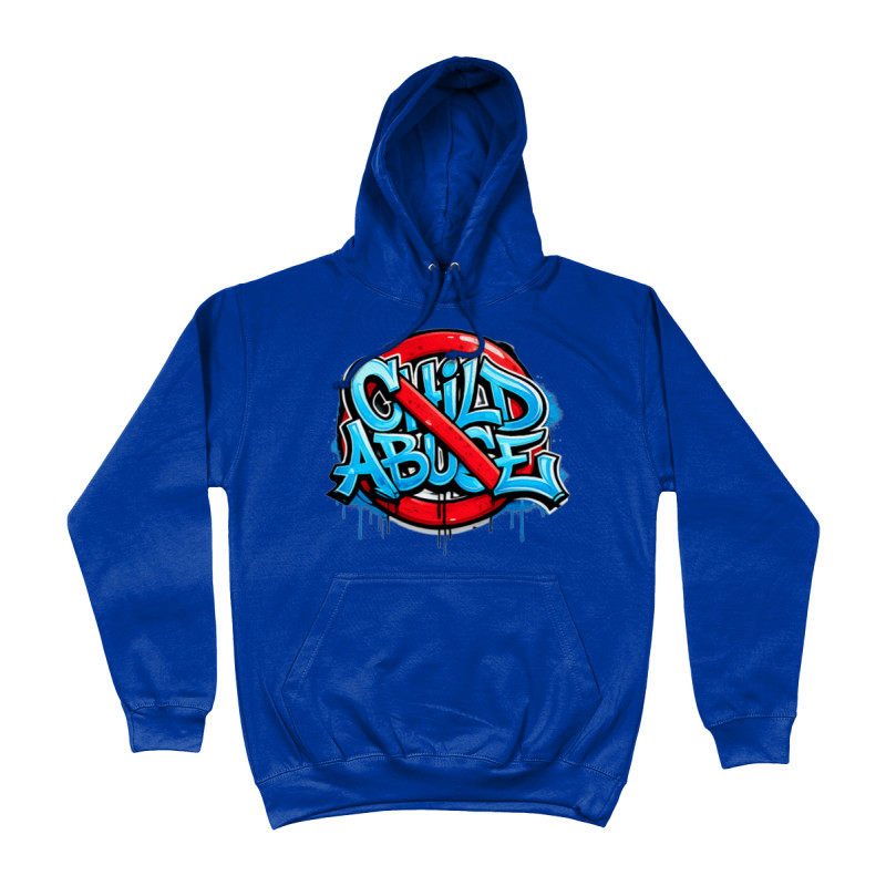 Hoodie - Stop Child Abuse | Full Color bedrukte Kleding