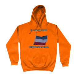 Hoodie - Blauw Wit Rood Nederland in Nood | Full Color bedrukte Kleding