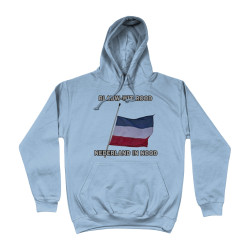 Hoodie - Blauw Wit Rood Nederland in Nood | Full Color printed Clothing