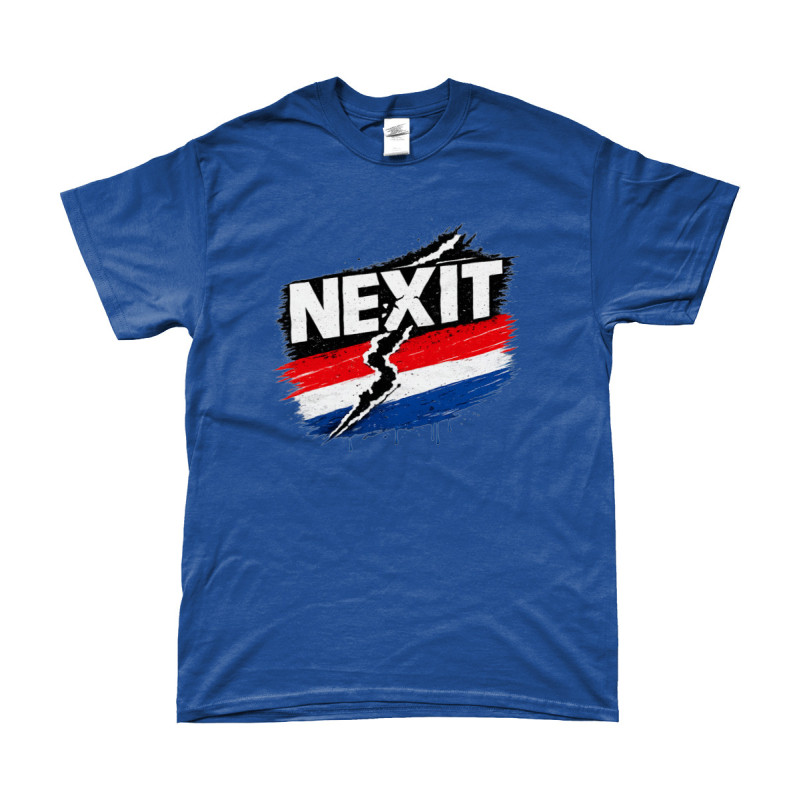 T-Shirt -  NEXIT (Netherlands Exit EU) | Full Color printed Clothing