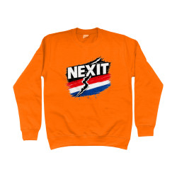 NEXIT (Netherlands Exit EU) | Full Color Printed Sweat Shirt