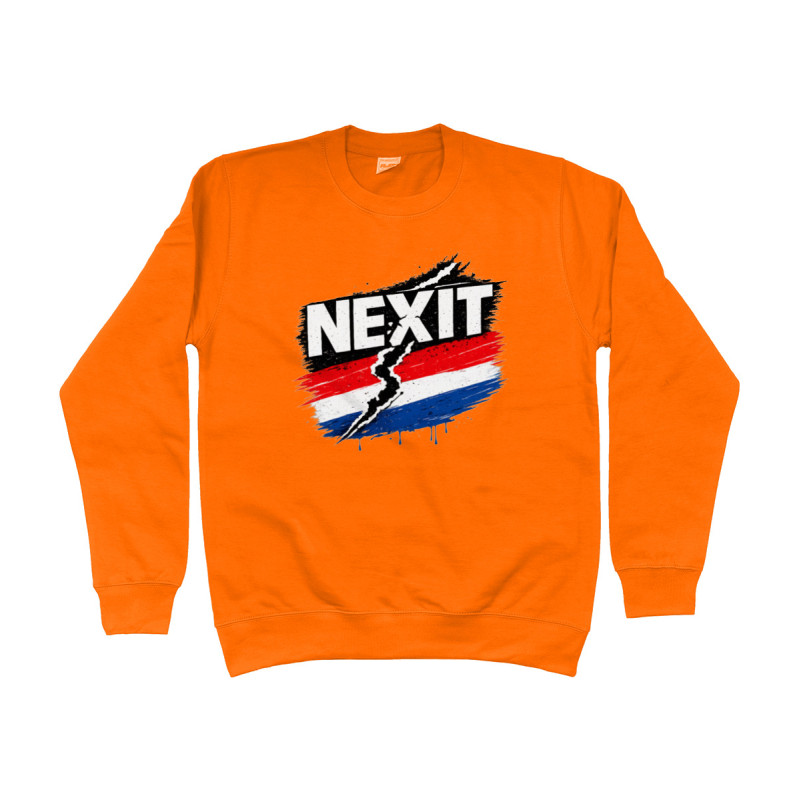 NEXIT (Netherlands Exit EU) | Full Color Printed Sweat Shirt