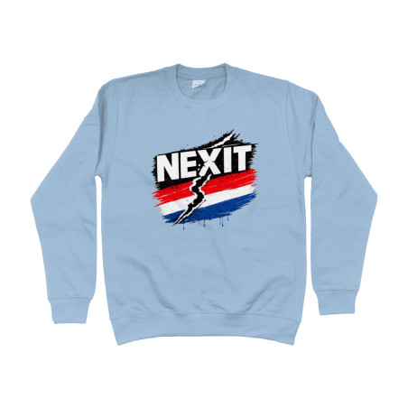 NEXIT (Netherlands Exit EU) | Full Color Printed Sweat Shirt