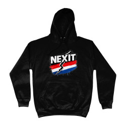 Hoodie - NEXIT (Nederland Exit EU) | Full Color bedrukte Kleding