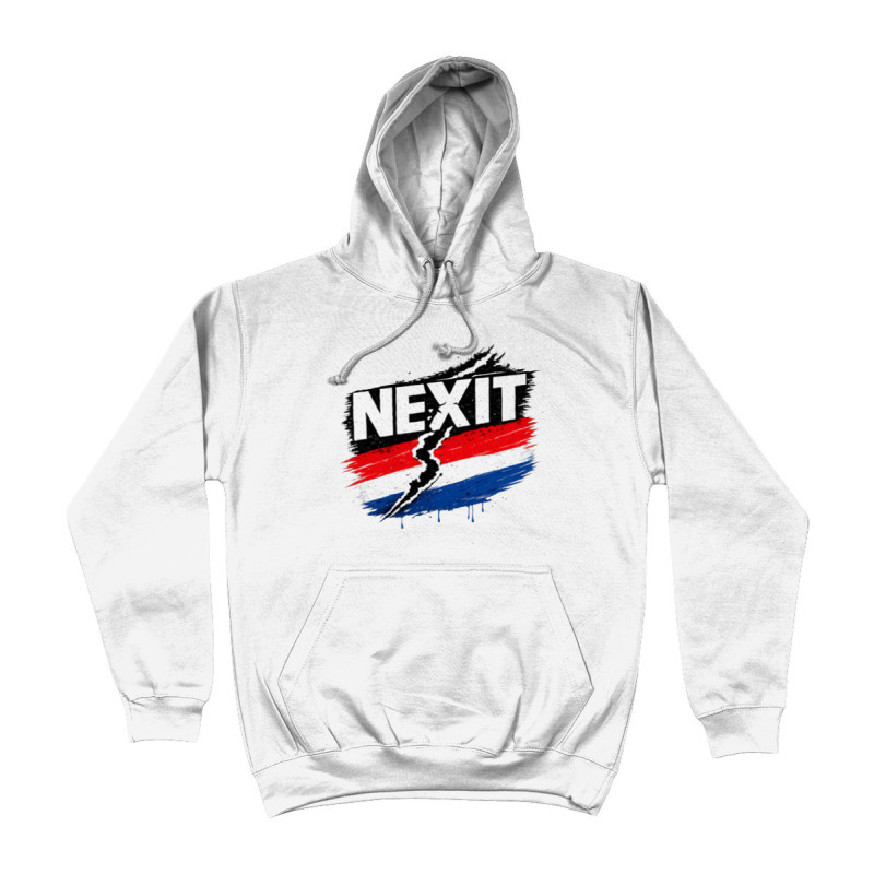 Hoodie - NEXIT (Netherlands Exit EU)| Full Color printed Clothing