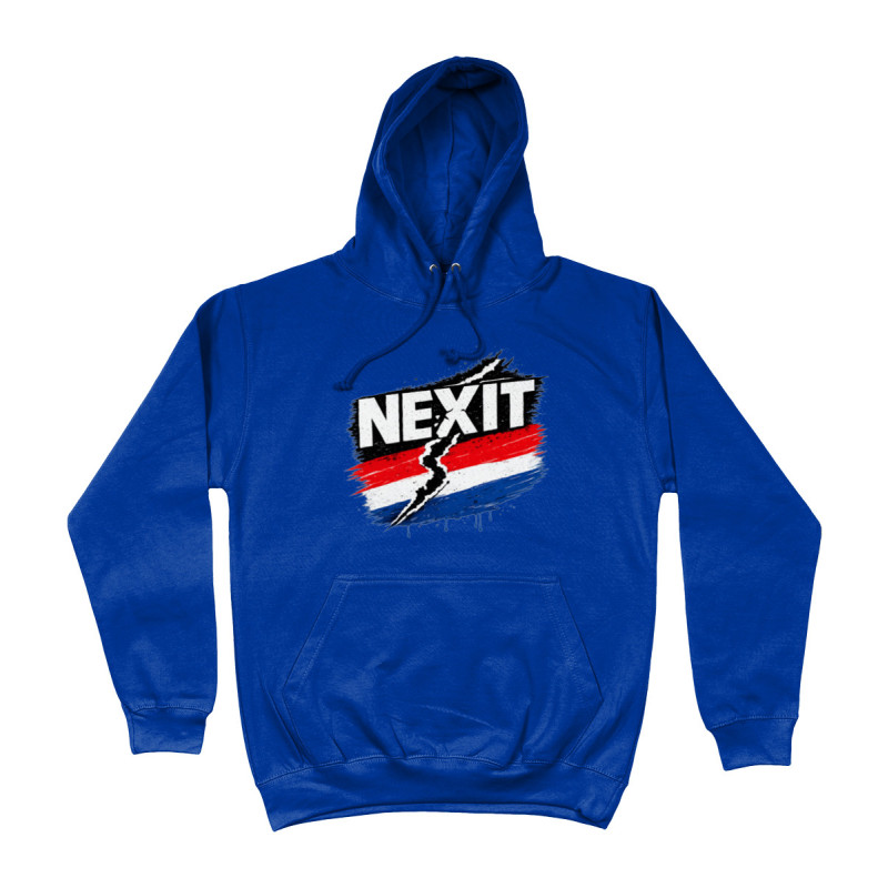Hoodie - NEXIT (Netherlands Exit EU)| Full Color printed Clothing