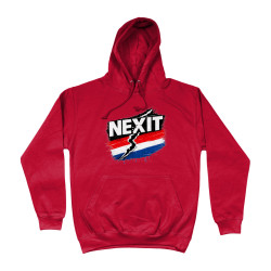 Hoodie - NEXIT (Nederland Exit EU) | Full Color bedrukte Kleding