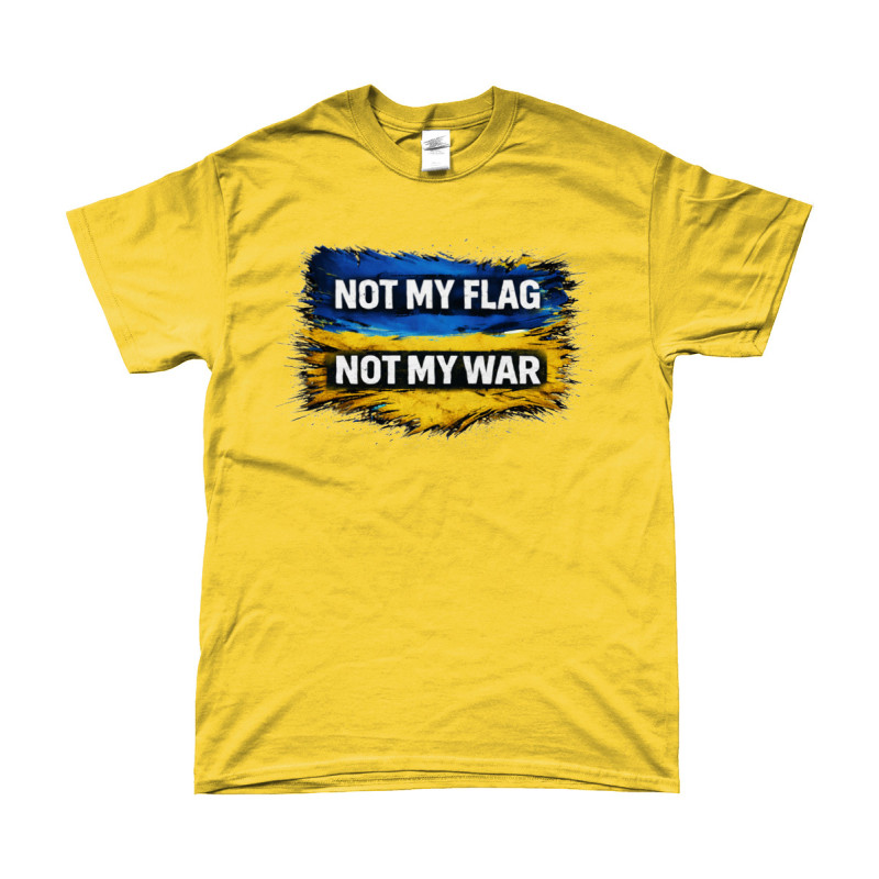 Not My Flag Not My War | Bedrukte Kleding | Full Color