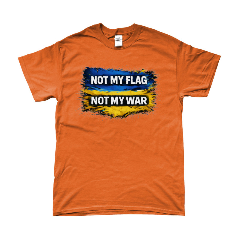 Not My Flag Not My War | Bedrukte Kleding | Full Color