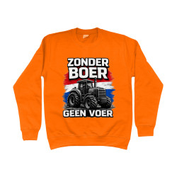 Sweater - Zonder Boer Geen Voer | Full Color bedrukte Kleding
